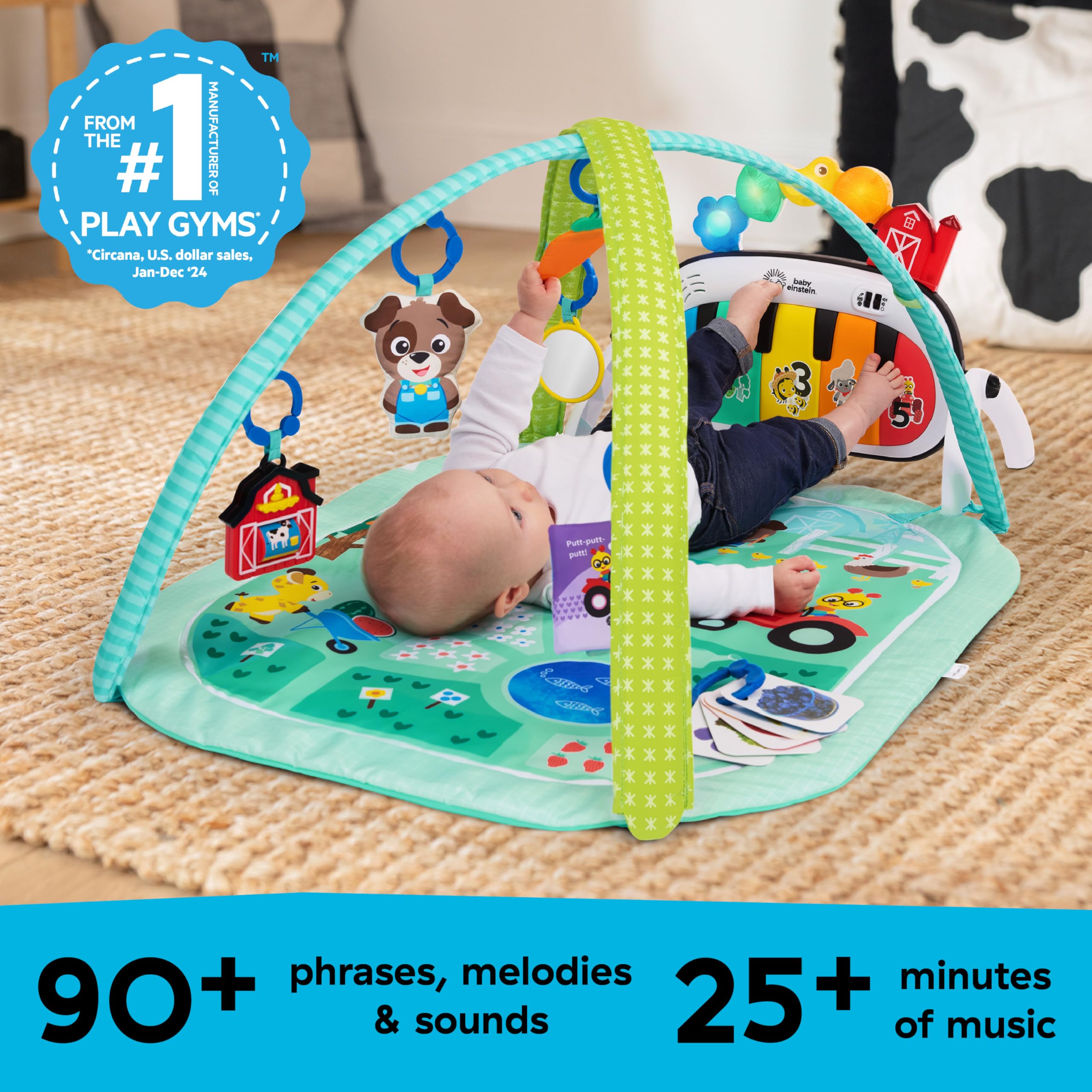 Amazon.com: Baby Einstein Farm Explorers 4-in-1 Kickin' Tunes